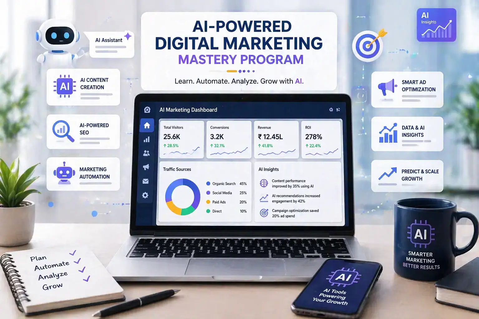 AI Digital Marketing Course Online