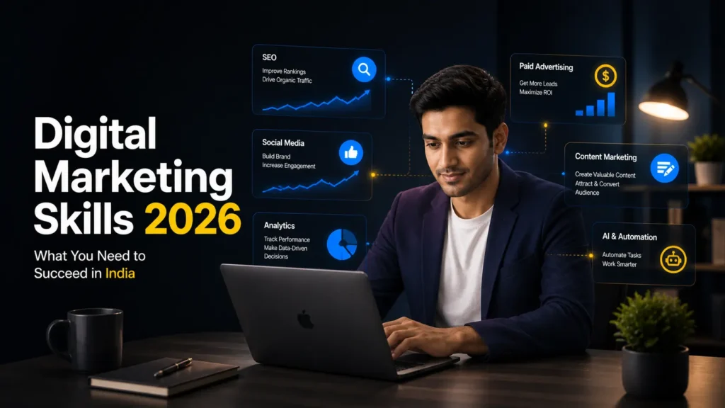 Skills Needed for Digital Marketing in India (2026 Guide)